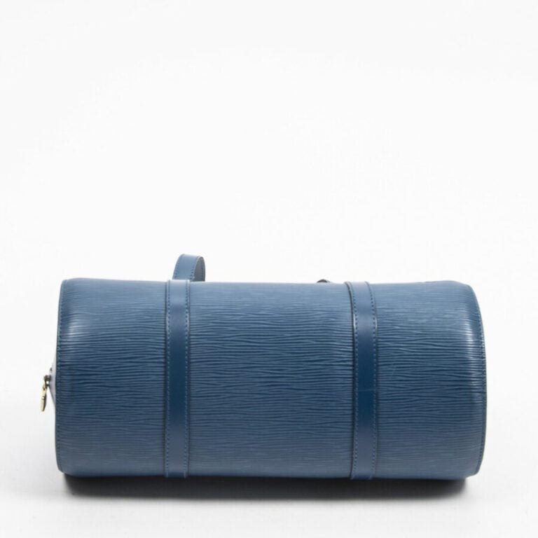LOUIS VUITTON - 1996 - Sac "Soufflot" - "Soufflot" bag - - Cuir Epi bleu - Blue…