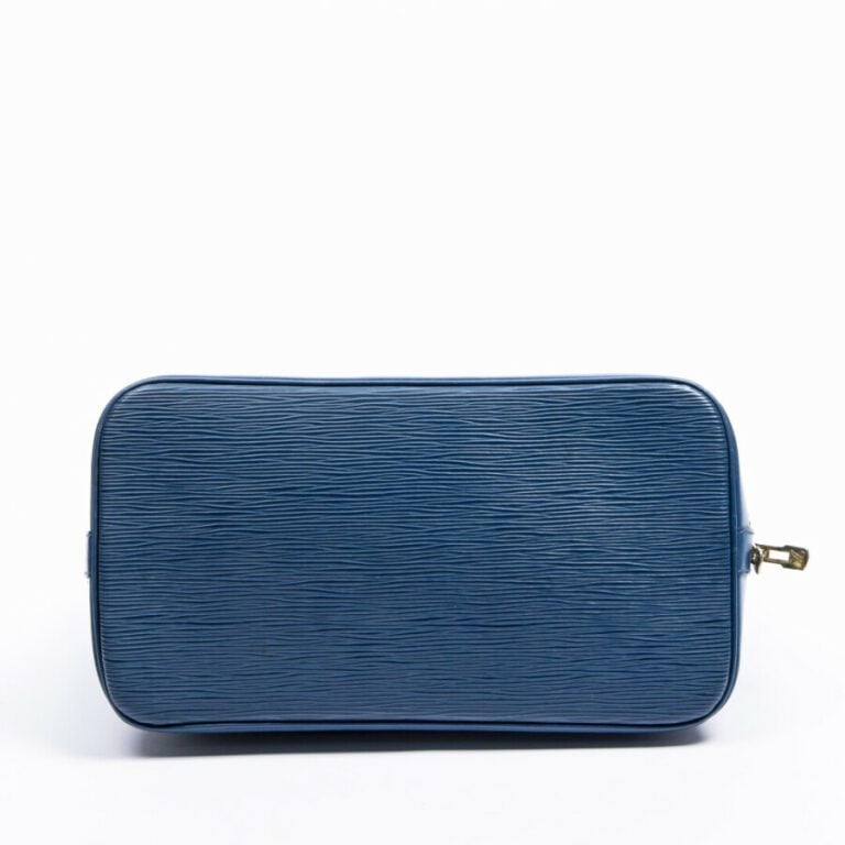LOUIS VUITTON - 1997 - Sac "Alma" PM - "Alma" PM bag - - Cuir Epi bleu - Blue E…