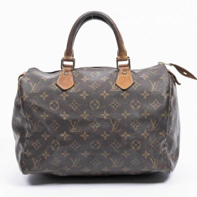 LOUIS VUITTON - 1999 - Sac "Speedy" 30 - "Speedy" 30 bag - - Toile Monogram, cu…