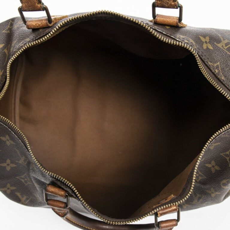 LOUIS VUITTON - 2001 - Sac "Speedy" 35 - "Speedy" 35 bag - - Toile Monogram, cu…