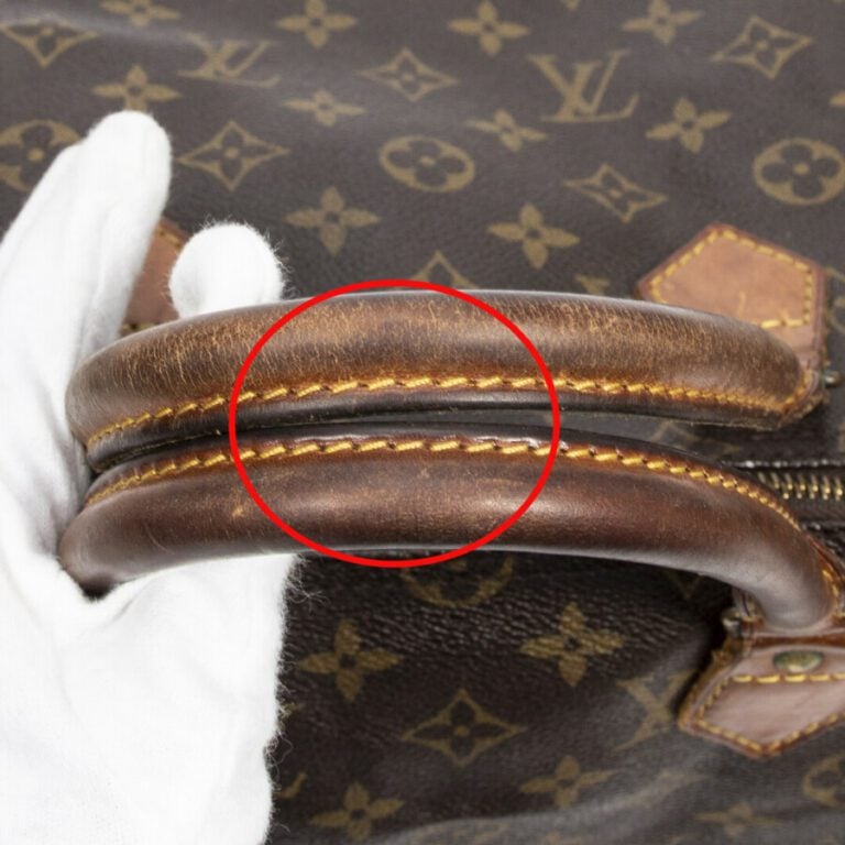 LOUIS VUITTON - 2001 - Sac "Speedy" 35 - "Speedy" 35 bag - - Toile Monogram, cu…