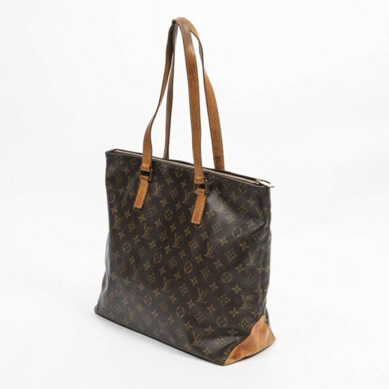 LOUIS VUITTON - 2002 - Cabas "Mezzo" - "Mezzo" tote - - Toile Monogram, cuir na…