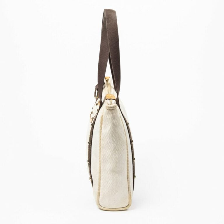 LOUIS VUITTON - 2005 - Cabas "Antigua" MM - "Antigua" MM tote - - Toile écrue,…