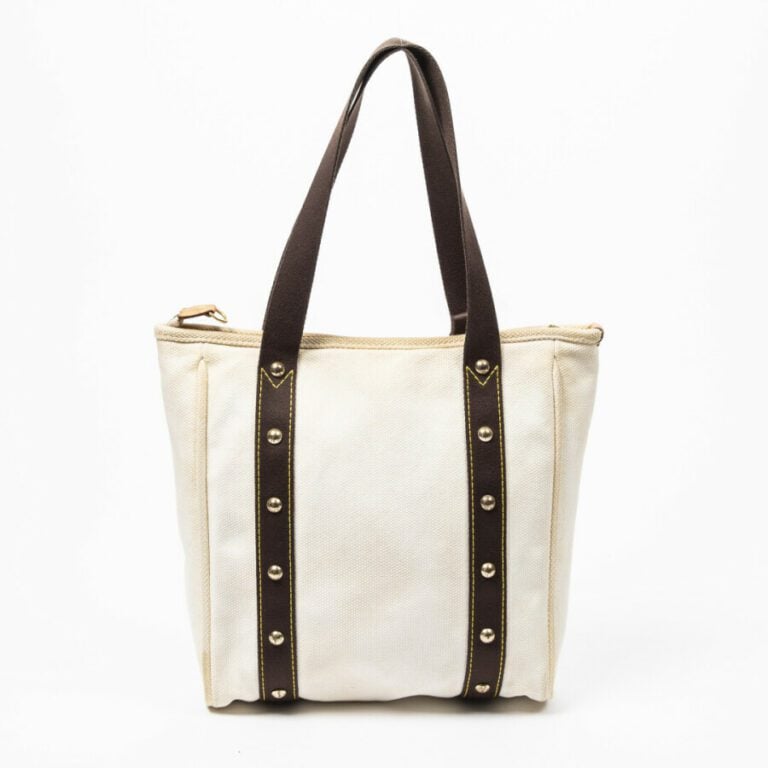 LOUIS VUITTON - 2005 - Cabas "Antigua" MM - "Antigua" MM tote - - Toile écrue,…