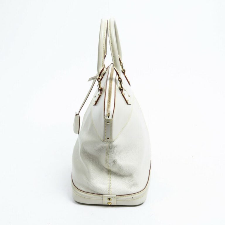 LOUIS VUITTON - 2006 - Sac "Lockit" - "Lockit" bag - - Cuir Suhali crème - Crea…