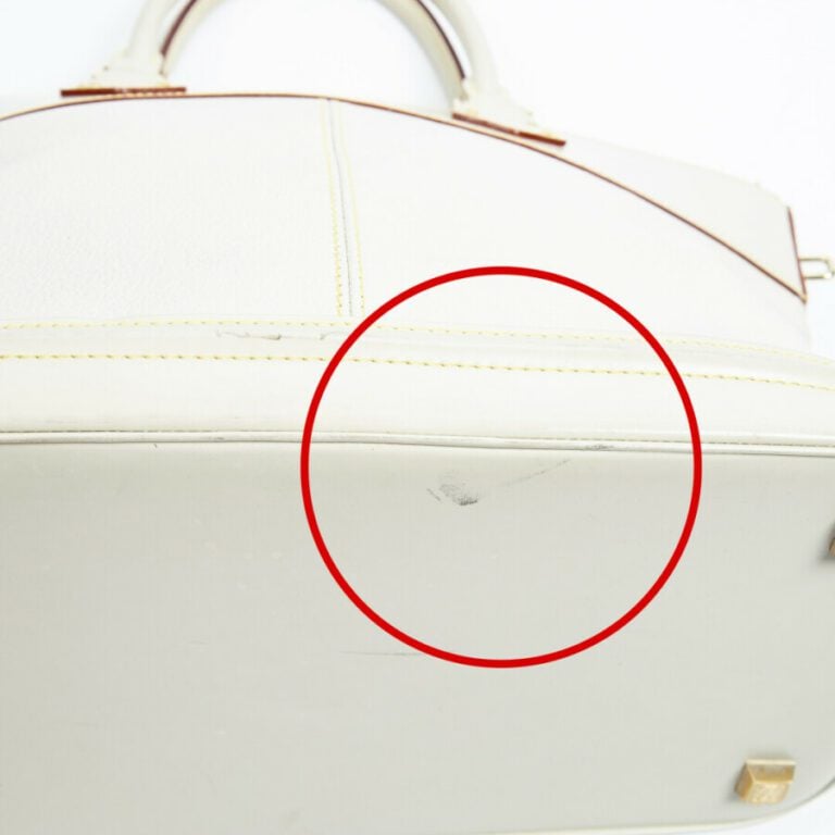 LOUIS VUITTON - 2006 - Sac "Lockit" - "Lockit" bag - - Cuir Suhali crème - Crea…