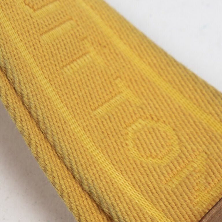 LOUIS VUITTON - 2012 - Cabas - Tote - - Toile rayée jaune, cuir - Orange stripe…