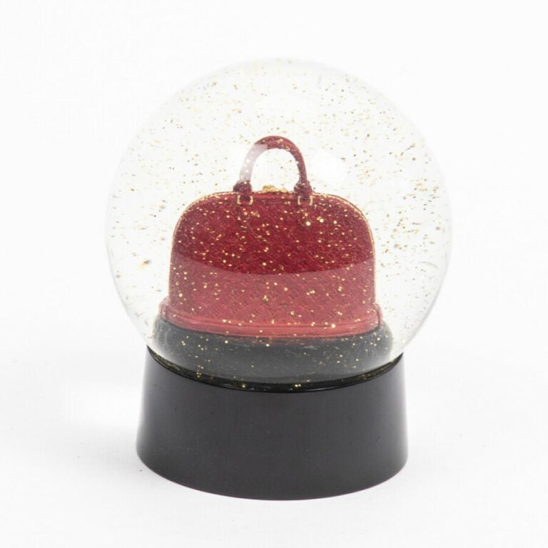 LOUIS VUITTON - Boule à neige "Alma" - "Alma" snow globe - - Résine noire et ro…