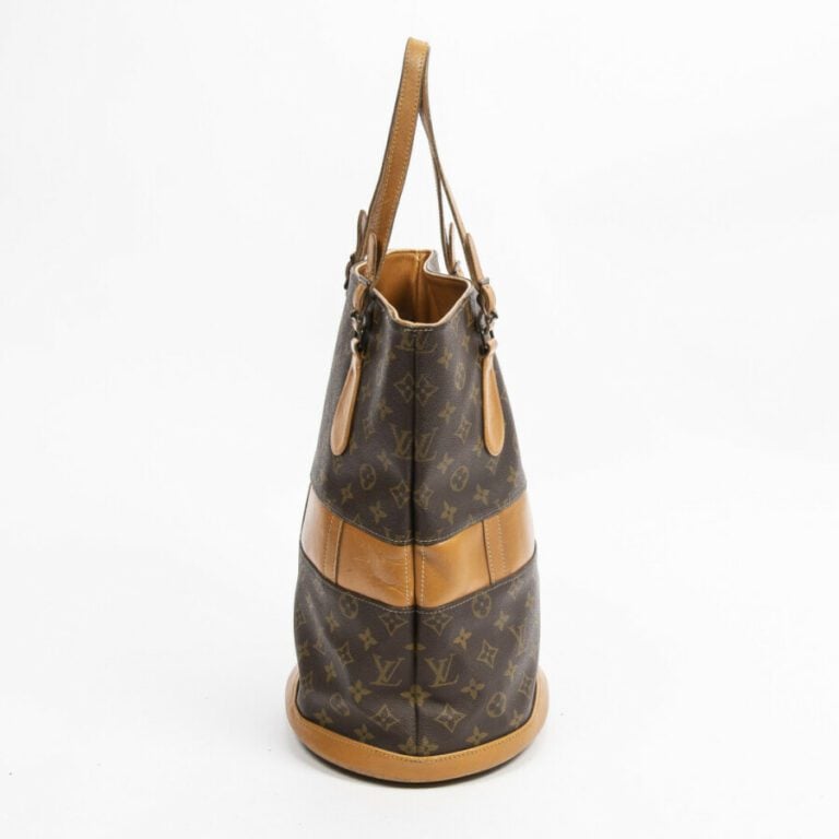 LOUIS VUITTON - Sac "Bucket USA" - "Bucket USA" bag - - Toile Monogram, cuir na…
