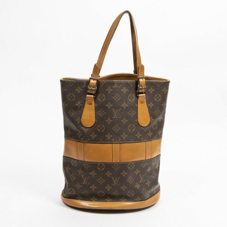 LOUIS VUITTON - Sac "Bucket USA" - "Bucket USA" bag - - Toile Monogram, cuir na…