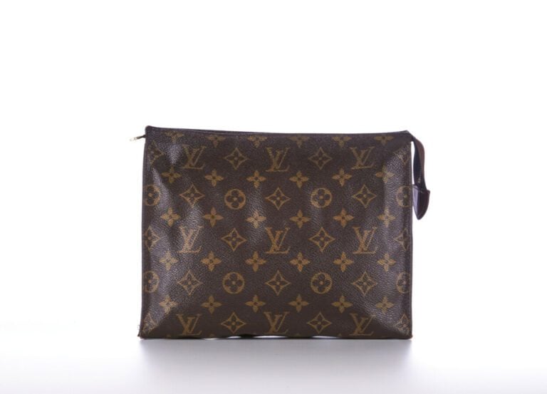 LOUIS VUITTON - Trousse de toilette en toile Monogram - 15 X 19 x 5 cm - (petit…