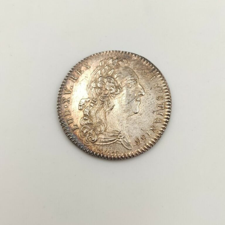 Louis XV (1715-1774).Bretagne. Jeton en argent des Etats de Rennes, 1772/0. F.…