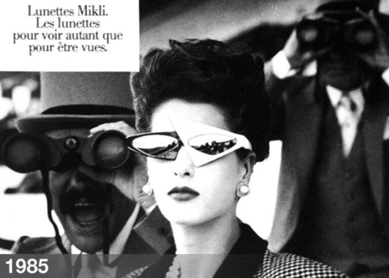 MIKLI - MONTURE de LUNETTES façon écaille