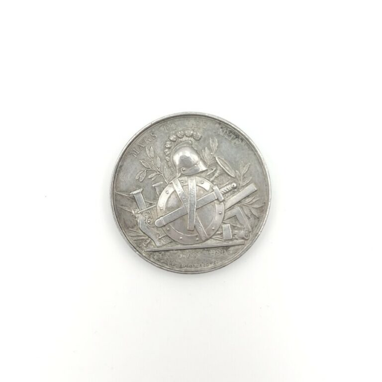 Napoléon Ier (1804-1814). Jeton en argent de récompense au zèle de l'Orient de…