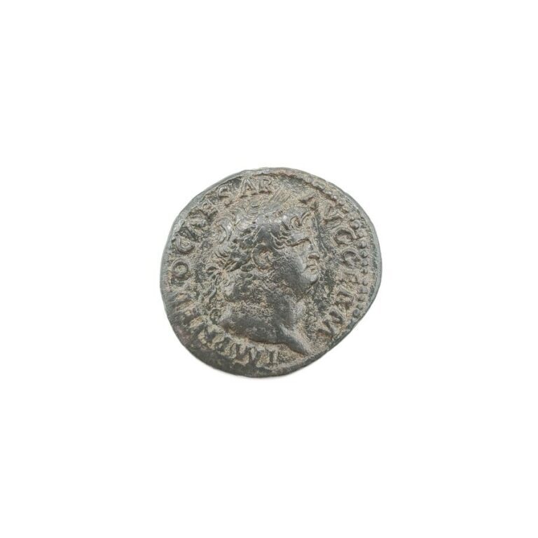 Néron (54-68). As au temple de Janus, 66 ap. J.-C., Rome. RIC 347, C. manque cf…