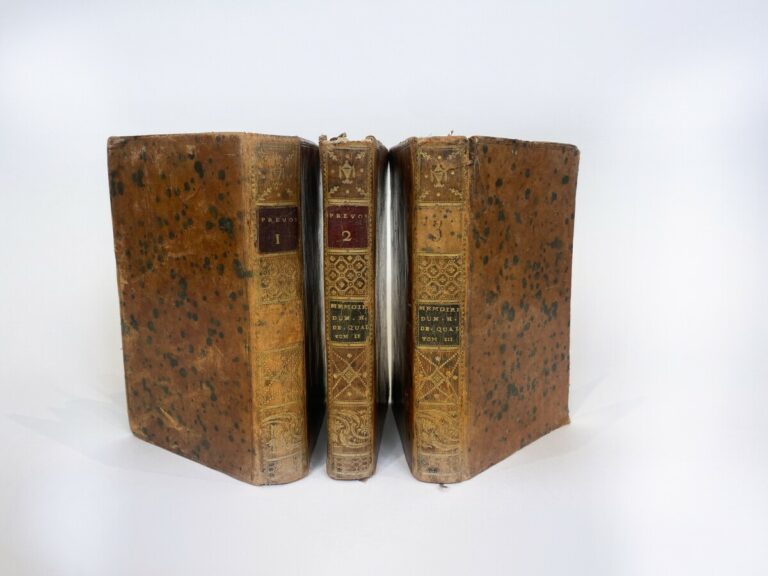 OEuvres choisies de l'abbé Prévost. Amsterdam et Paris, 1783 - 3 tomes (Collect…