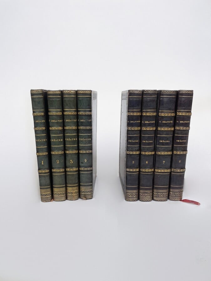OEuvres de théâtre choisies de BEAUMARCHAIS, imprimé chez Rignoux, Paris, 1825,…