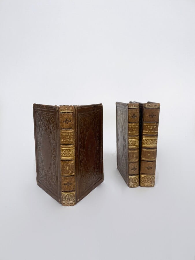 OEuvres de théâtre choisies de BEAUMARCHAIS, imprimé chez Rignoux, Paris, 1825,…