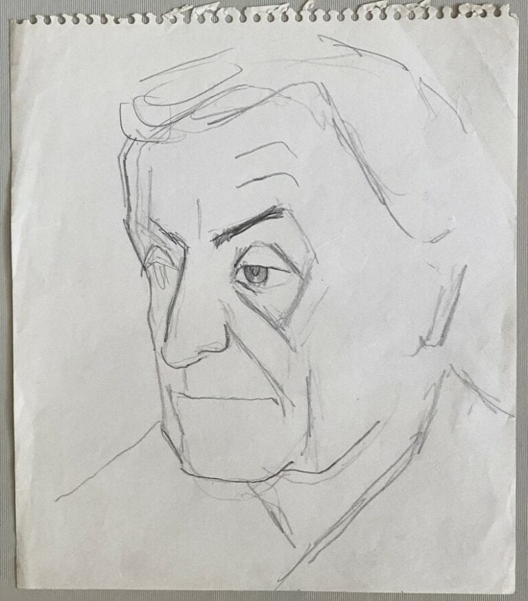 Pierre TAL COAT (1905-1985) - Jeune femme les bras croisés- Portraits d'hommes-…