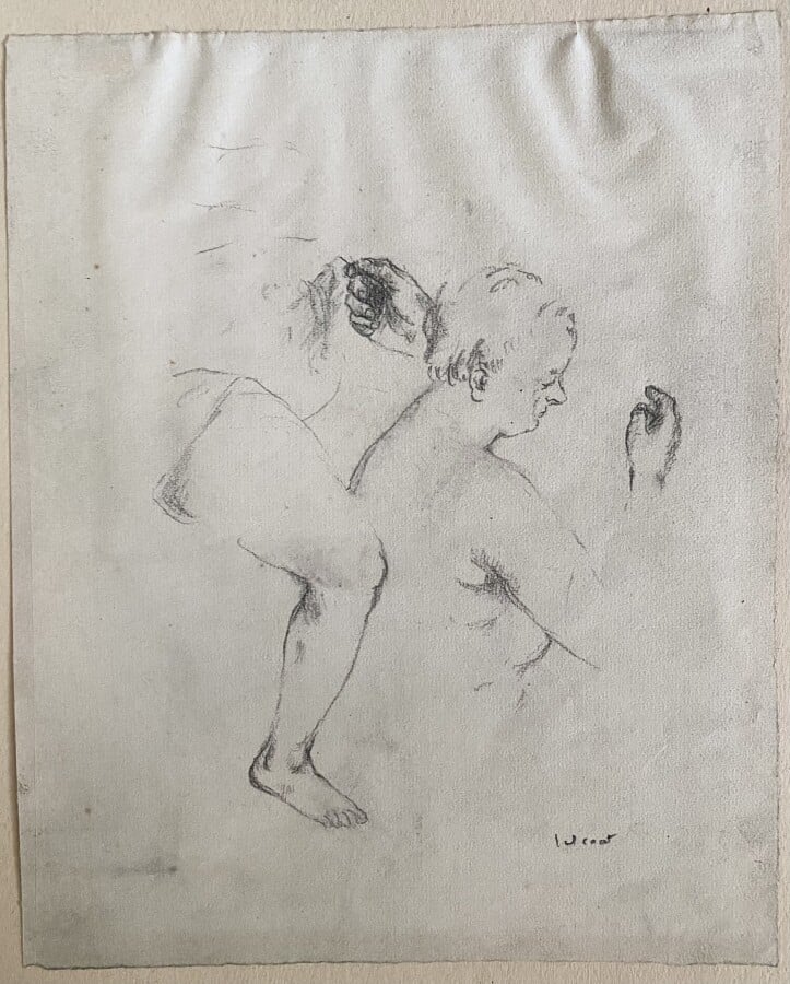 Pierre TAL COAT (1905-1985) - Jeune fille - Visage de femme - Esquisse de nu -…