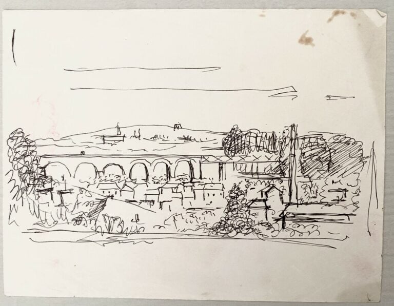Pierre TAL COAT (1905-1985) - Paysages - 2 encres sur papier, - Entre: 21 x 27…