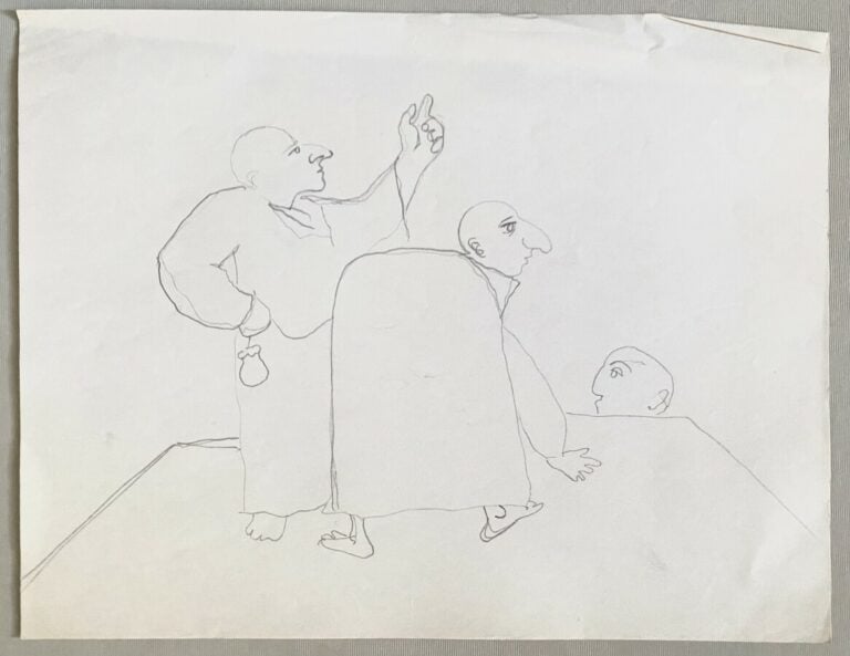 Pierre TAL COAT (1905-1985) - Personnages grotesques - Etude de visages - Nu -…
