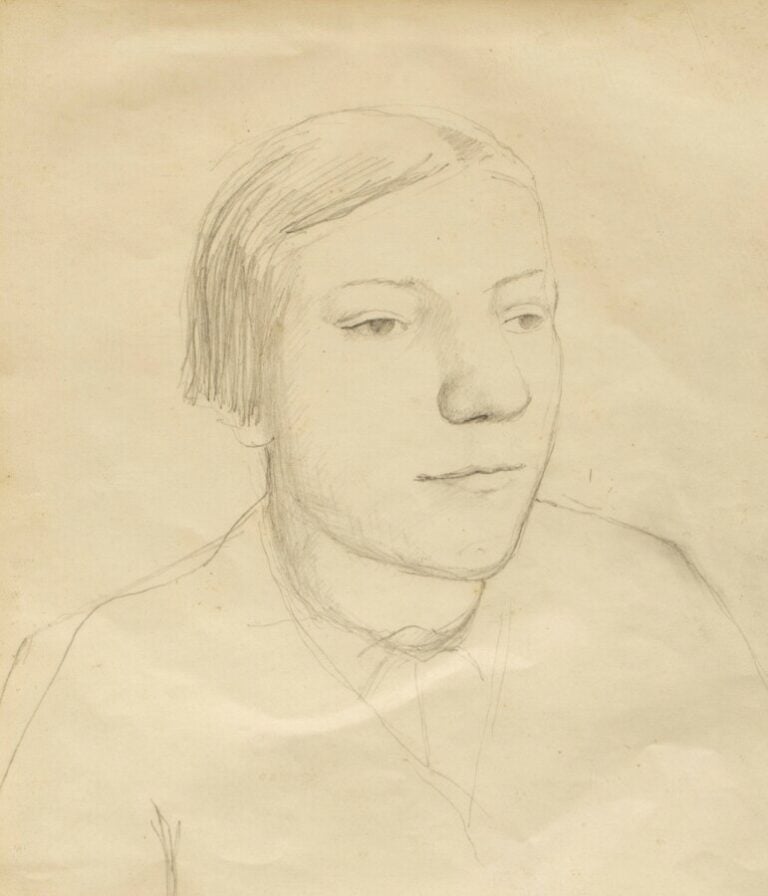 Pierre TAL COAT (1905-1985) - Portrait de femme, - Pastel sur papier, encadré 2…