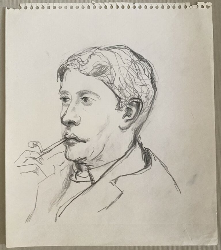 .Pierre TAL COAT (1905-1985) - Portraits d'hommes (dont autoportrait - homme à…