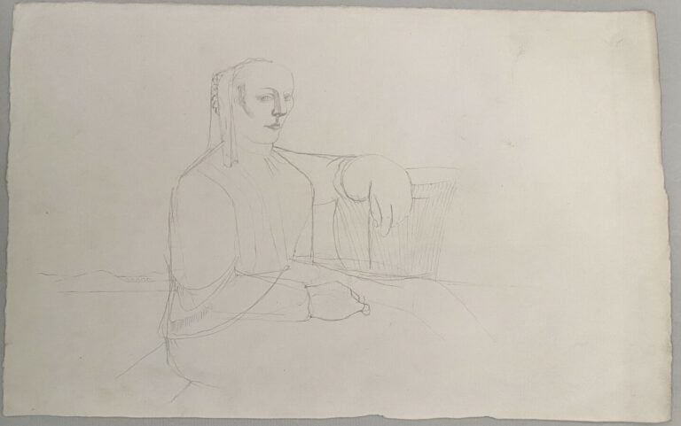 PIerre TAL COAT (1905-1985) - Portraits divers - 4 Crayons sur papier, un signé…
