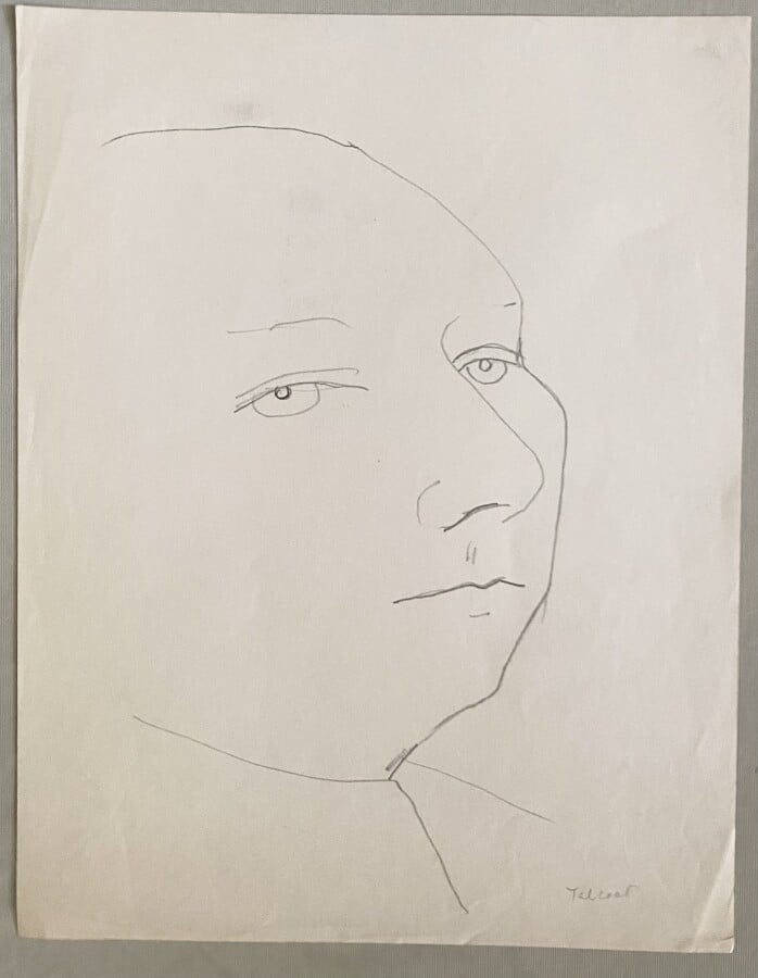 Pierre TAL COAT (1905-1985) - Visages (2) - Nu- Portrait de Charles Flandin - 3…