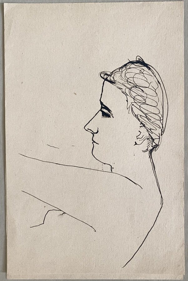 Pierre TAL COAT (1905-1985) - Visages (2) - Nu- Portrait de Charles Flandin - 3…