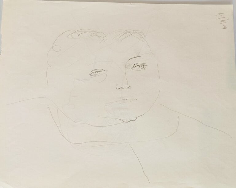 Pierre TAL COAT (1905-1985) - Visages d'homme - Main - Jeune fille - 3 crayons…