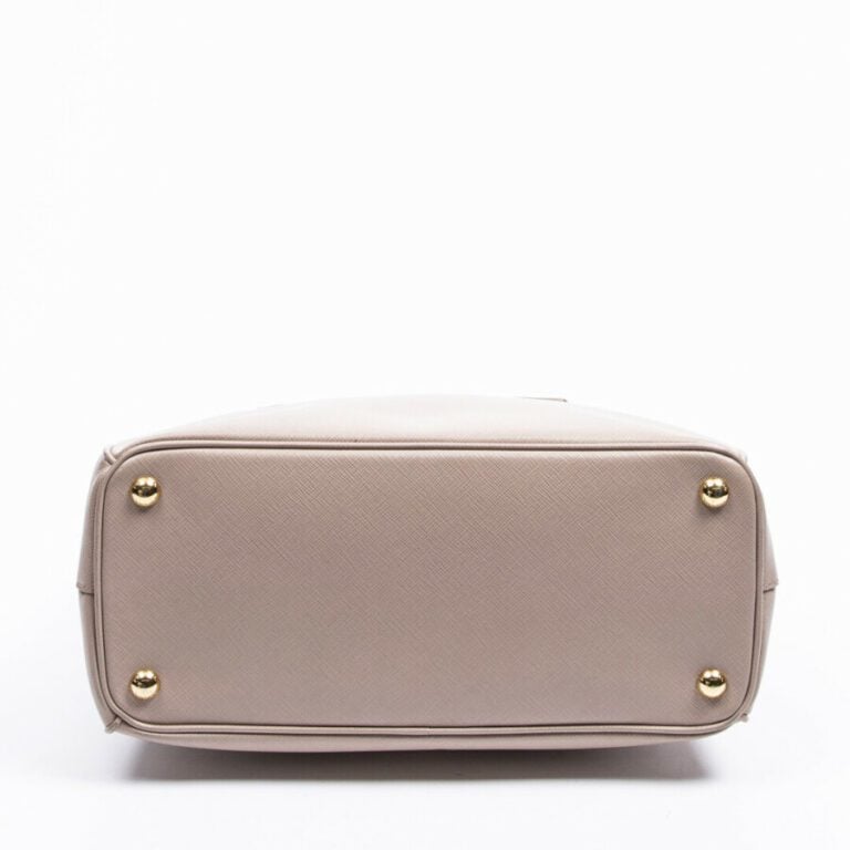PRADA - Sac "Galleria" - "Galleria" bag - - Cuir Saffiano rose thé - Pink Saffi…