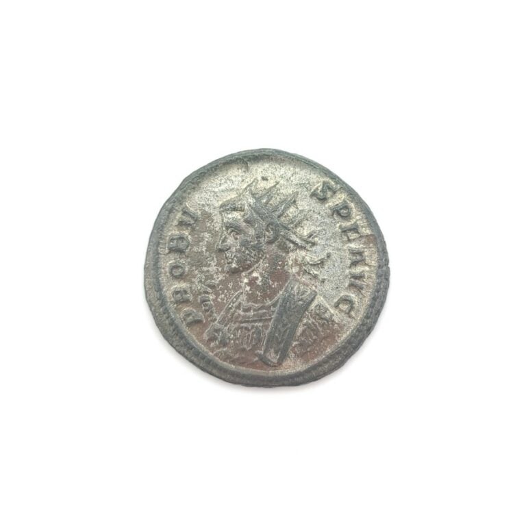 Probus (276-282). Antoninien au temple de Rome et Venus, 280 ap. J.-C., Rome. R…