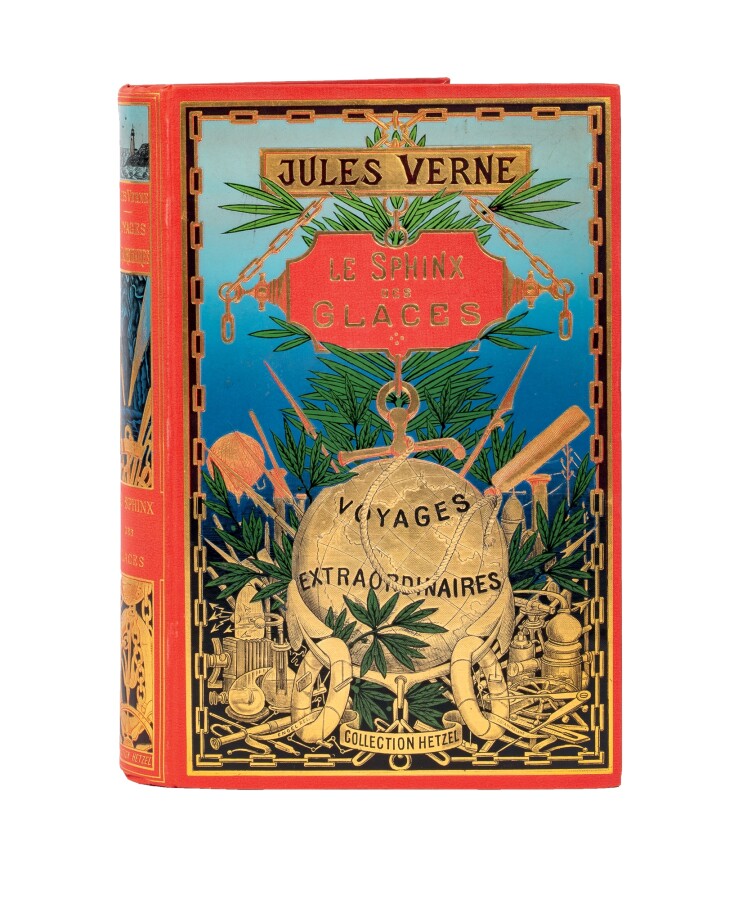 [Terres polaires] Le Sphinx des Glaces par Jules Verne. Illustrations de George…