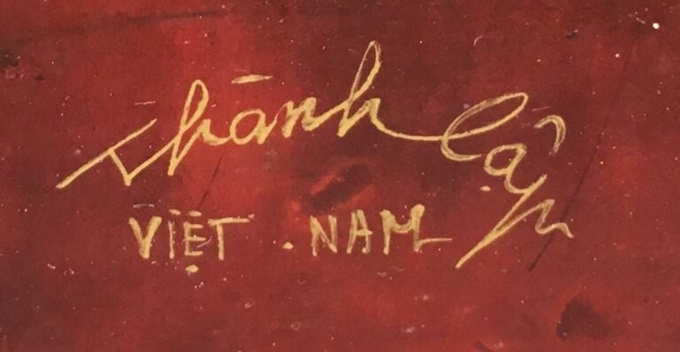 THANH LAP (Vietnam / Indochine, XXe siècle) - Le Mékong animé de sampans aux ri…