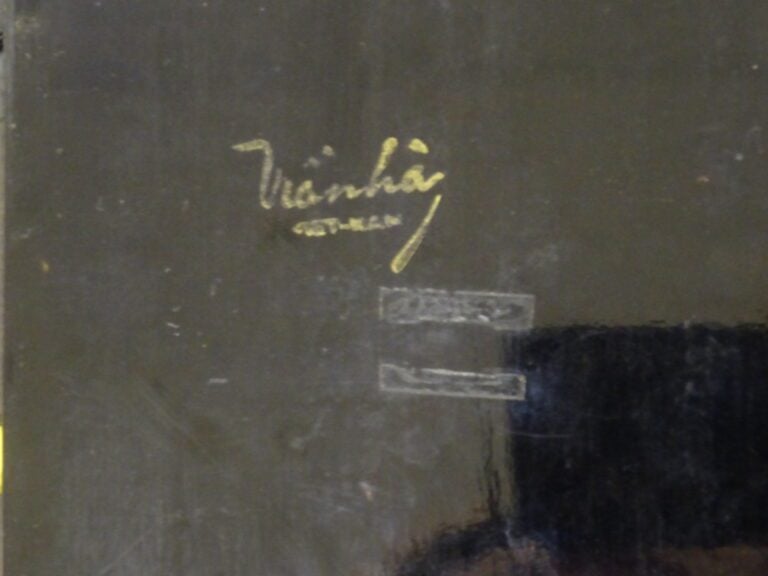 [X] TRAN VAN HA (1911-1974) - Ecole des Beaux-Arts de l'Indochine. Promotion 19…