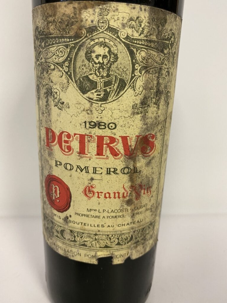 1 bouteille, CHATEAU PETRUS, Pomerol, 1980.