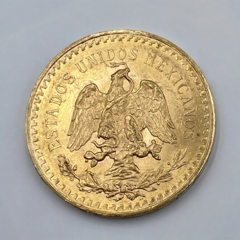 1 pièce de 50 pesos en or 1921 - Poids : 41g