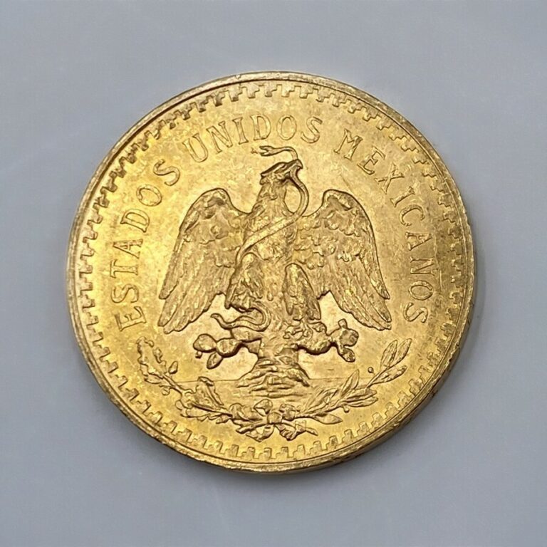 1 pièce de 50 pesos en or 1923 - Poids : 41g