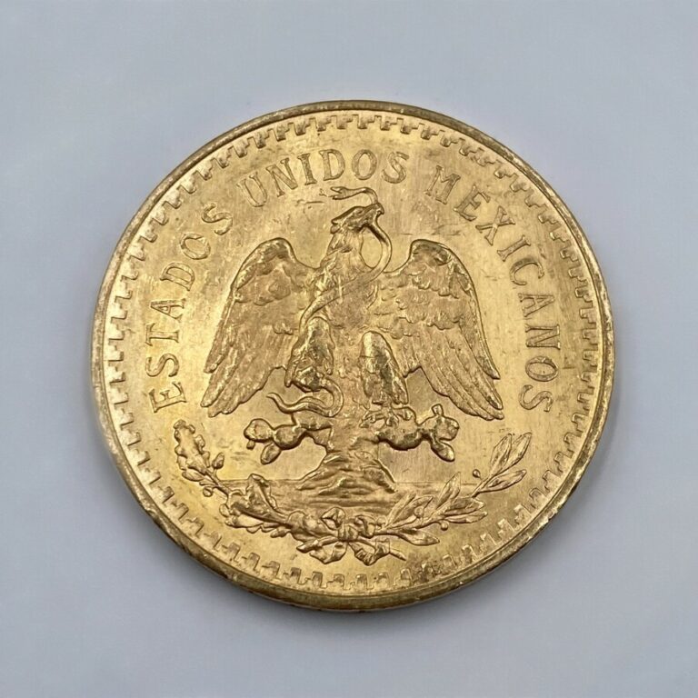 1 pièce de 50 pesos en or 1930 - Poids : 41 g