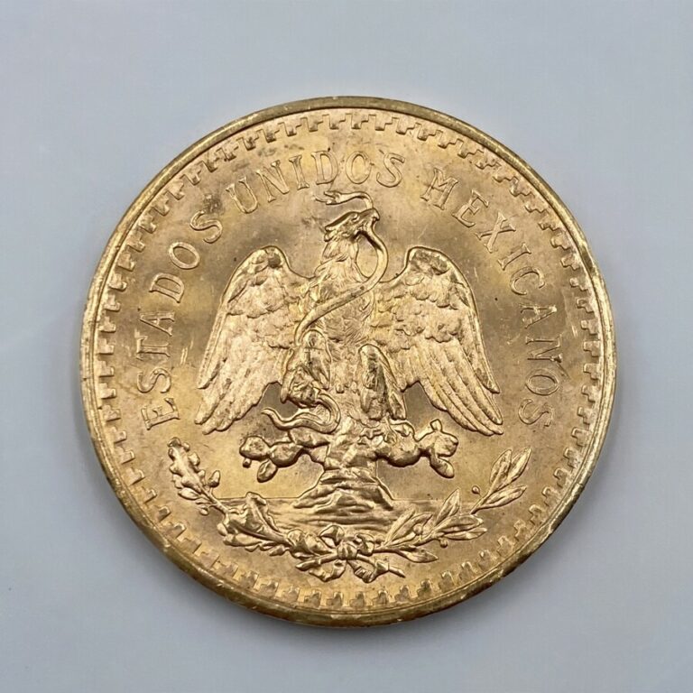 1 pièce de 50 pesos en or 1945 - Poids : 41g