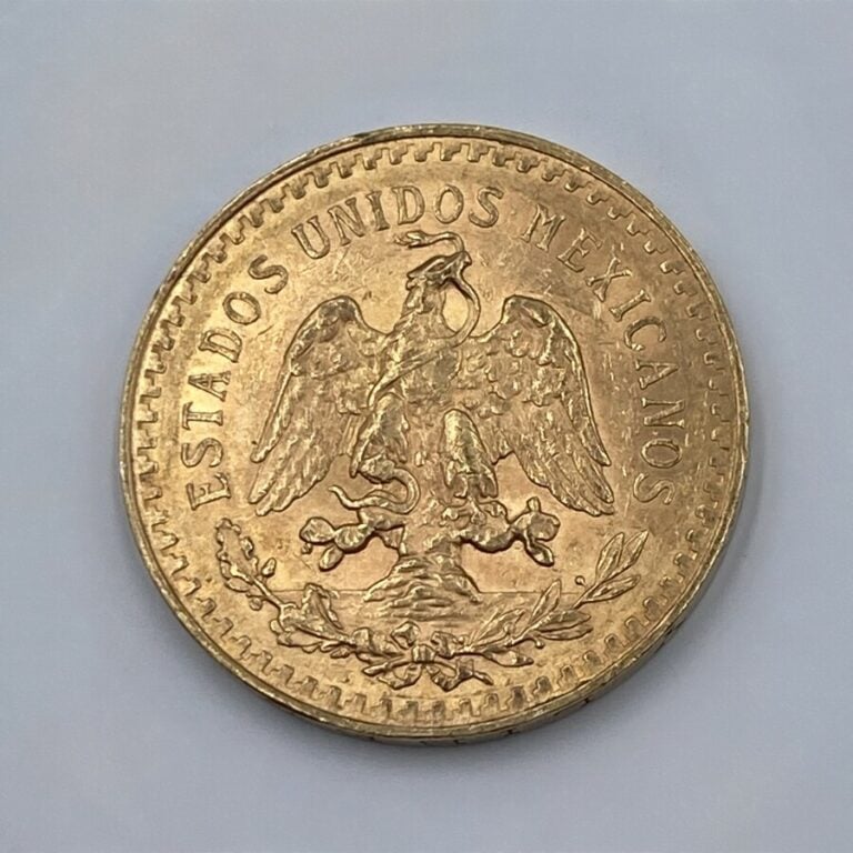 1 pièce de 50 pesos or 1929 - Poids : 41g