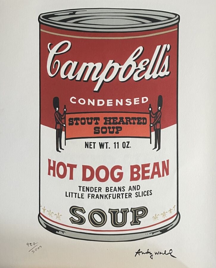 Andy WARHOL (1928-1987) d'après - Campbell's 1986, - Ensemble de 10 sériegraphi…
