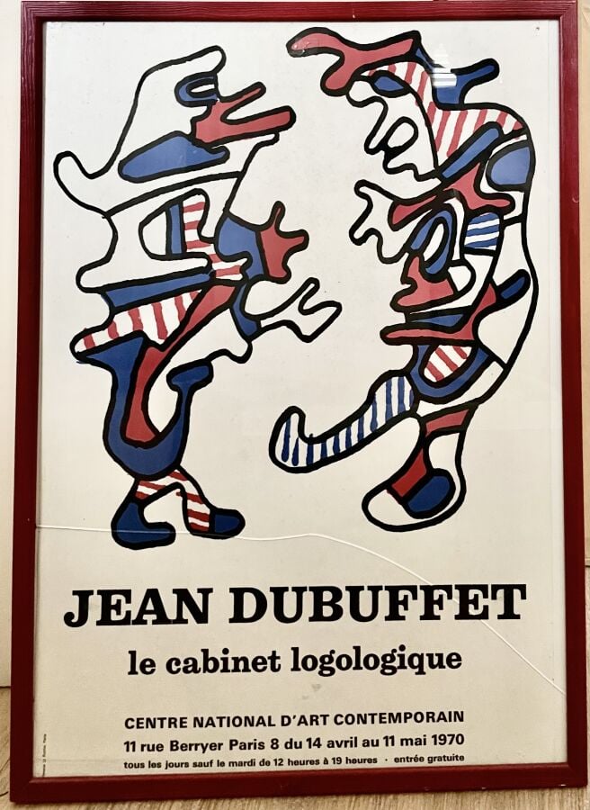 Jean DUBUFFET ( 1901-1985) - Le Cabinet Logologique, Centre d'Art Contemporain,…