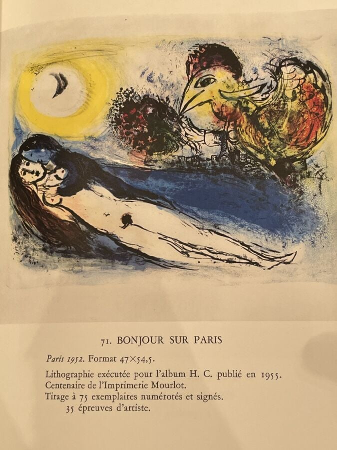 Marc CHAGALL- Fernand Mourlot, André Sauret, Chagall Lithographe, Paris, 1960,…