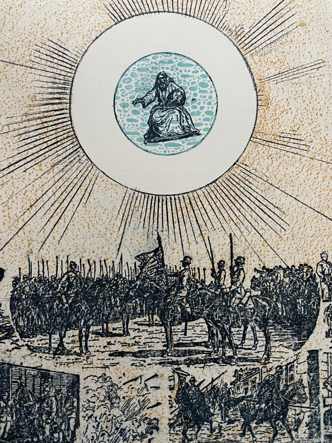 Max ERNST (1891-1976) - Georges Ribemont - Dessaignes, La balade du soldat, Pie…