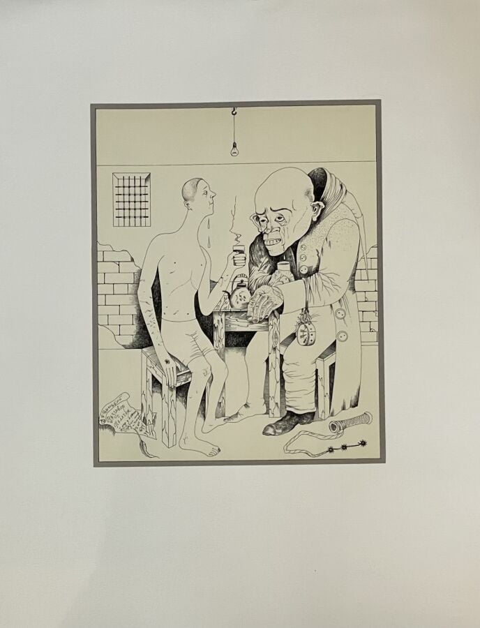 Michel (Mikhail) CHEMIAKIN (1943-) - Illustrations pour le livre des mémoires d…