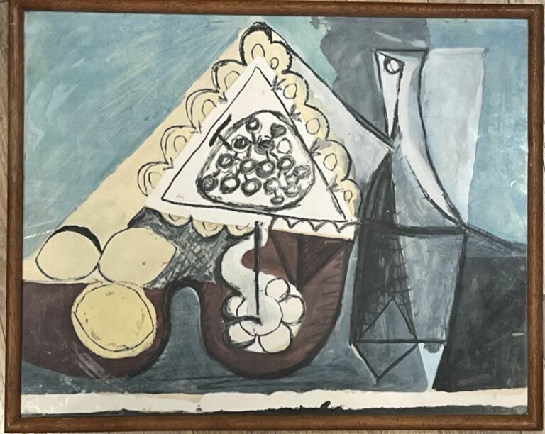 Pablo PICASSO (1881-1973), (d'après) - Faunes et flores d'Antibes , planche 1,…