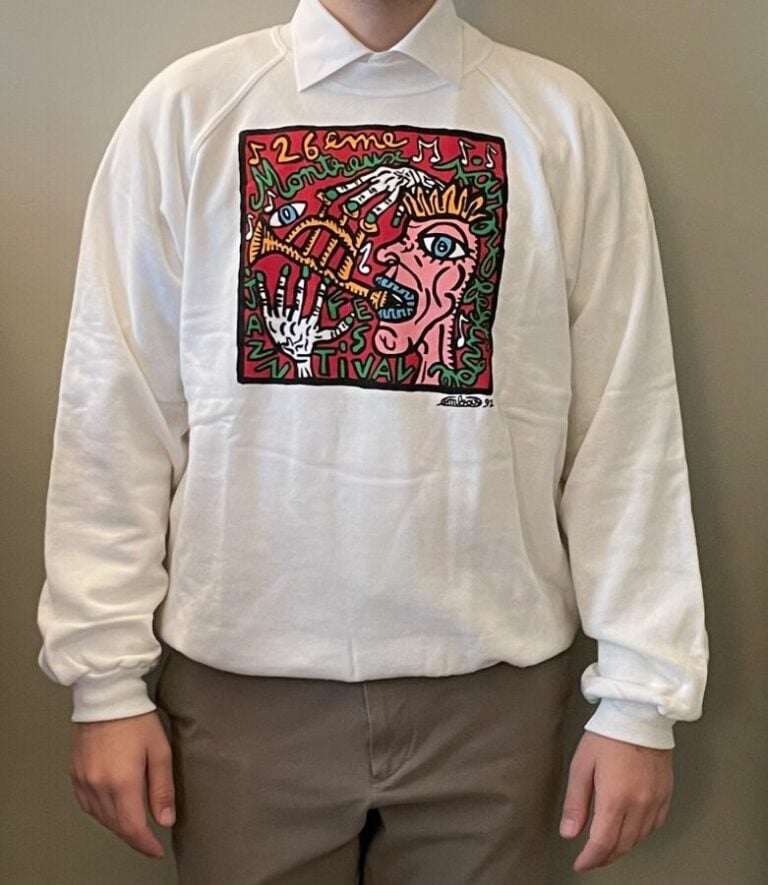 Robert COMBAS (1957-) d'après - Festival de Montreux ,1992 - Sweat-shirt, édité…